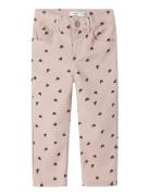 Name It Nmfrose Straight Aop Twill Pant 7218-Yf Rosa