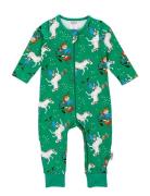 Pippi Langstrømpe Självsäker Pyjamas Grön