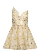 Bardot Abrielle Printed Mini Dress Gul
