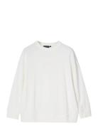 Lexington Clothing Logo Sweatshirt Vit