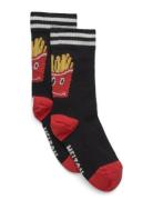 Melton French Fries Socks Svart