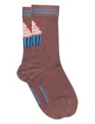 Melton Cupcake Socks Lila