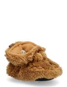 Melton Bear Fluffy Slippers Brun