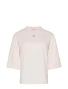 Calvin Klein Jeans Ss Woven Label Over D Tee Vit