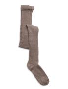 Mp Denmark Cotton Rib Tights Brun