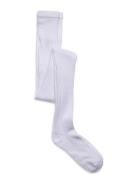 Mp Denmark Cotton Rib Tights Vit