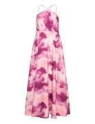 Selected Slfamber Ankle Strap Dress B Rosa