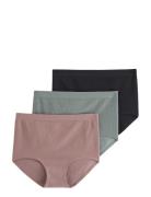 Lindex Brief Sally High Seam 3 Pack Multi/patterned