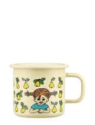 Muurla Pippi Enamel Mug Fruits 3,7D Gul
