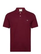 GANT Slim Shield Ss Pique Polo Röd