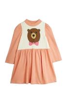 Mini Rodini Bear Sp Ls Dress Korall