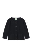 FUB Baby Rib Cardigan Marinblå