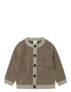 FUB Baby Herringb Cardigan Beige