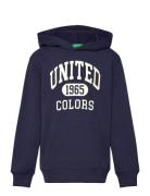United Colors Of Benetton Sweater W/Hood Marinblå