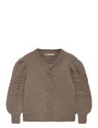 Kids Only Kmgkaren Ls O-Neck Cardigan Knt Brun