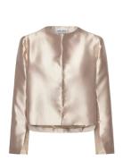 Malina Ruthie Cropped Long Sleeve Blouse Kräm