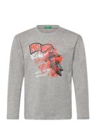 United Colors Of Benetton T-Shirt L/S Grå