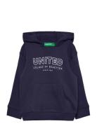 United Colors Of Benetton Sweater W/Hood Marinblå