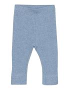 Fixoni Leggings Melange Rib Blå