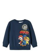 Name It Nmmsteffen Paw Nreg Sweat Bru Noos Cplg Blå