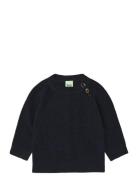 FUB Baby Raglan Sweater Marinblå