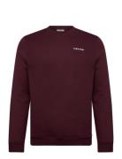 Calvin Klein Golf West Lake Crew Sweatshirt Burgundy