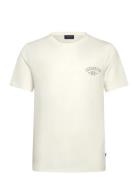 Lexington Clothing Noah Graphic Tee Kräm