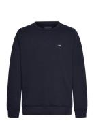 Lexington Clothing Matty Organic Cotton Sweatshirt Marinblå