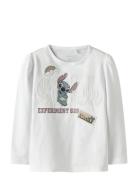 Name It Nmfarna Stitch Ls Top Box Wdi Vit