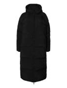 Selected Slfmaya Down Long Coat Noos Svart