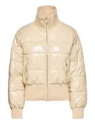 Gina Tricot Tilly Pu Puffer Jacket Kräm
