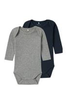 Name It Nbnbody 2P Ls Dark Sapphire Noos Multi/patterned