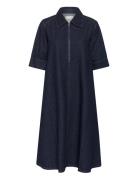 My Essential Wardrobe Malomw 143 Long Dress Blå