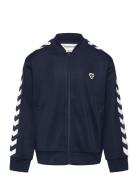 Hummel Hmljr Archive Reg Poly Zip Jacket Marinblå