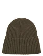 Jack & J S Jacatlas Beanie Ln Khaki Green