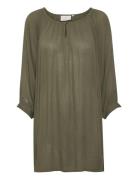Kaffe Amber Tunic Grön