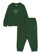 Hummel Hmlmini Jersey Crewsuit Bee Grön