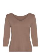 Fransa Frdotta Tee 1 Beige