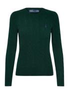 Polo Ralph Lauren Cable Wool-Cashmere Crewneck Sweater Grön