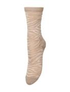 Becksöndergaard Tigarea Glitter Sock Kräm