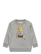 Ralph Lauren Baby Polo Bear Fleece Sweatshirt Grå