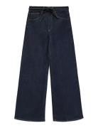 Vero Moda Awmaddie Hr Belt Wide Jeans Ra392 Marinblå