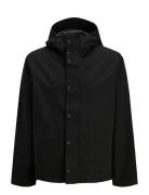 Jack & J S Jprccreagan Clean Tech Rain Jacket Svart