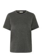 InWear Vincentiw Melange Karmen T-Shirt Grå