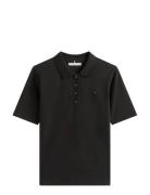 Tommy Hilfiger 1985 Reg Pique Polo Ss Svart