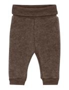 Huttelihut Pants Wool Fleece Brun