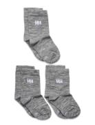 Helly Hansen K Wool Sock Basic 3Pk Grå