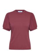 Minus Johanna T-Shirt Burgundy