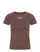 Aim´n Soft Basic Short Sleeve Brun
