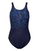 Speedo Womens Hyperboom Placement Muscleback Blå